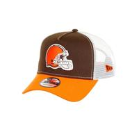 New Era Cleveland Browns NFL Two Tone Brown Orange 9Forty A-Frame Adjustable Trucker Cap
