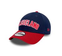 New Era Cleveland Guardians MLB Two Tone Navy Scarlet 39Thirty Stretch Cap