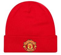New Era Core Cuff Manchester United Fc Beanie Red