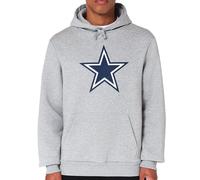 New Era Dallas Cowboys NFL Team Logo Hoody Grey Hooded Jumper