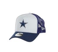 New Era Dallas Cowboys NFL Two Tone Grey Blue 9Forty A-Frame Adjustable Trucker Cap