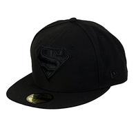 New Era Dc Comics Basecap Superman Black Black/Black - 7 1/8-57cm