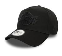 New Era E-Frame Snapback Cap - Mono Los Angeles Lakers - One Size Black