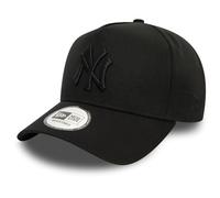 New Era Mens Black York Yankees Snap-back Cotton Baseball Cap