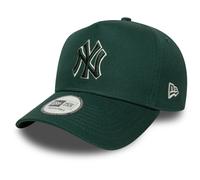 New Era Adult's 9Forty Aframe Outline MLB New York Yankees Baseball Cap Hat Dark Green