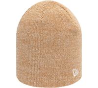 New Era Essential Knitted Winter Warm Beanie Skull Hat - Beige Marl