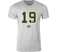 New Era Established Logo Shirt - NFL Green Bay Packers Grey - M