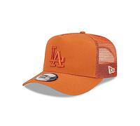 New Era Fanartikel Los Angeles Dodgers Kappe Hut Baseball Tonal Mesheinsatz Braun A-Frame Adjustable Trucker Cap - One-Size