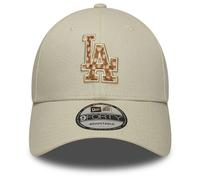 New Era Unisex MLB Faux Pony Infill 9Forty LA Dodgers Cap, Beige, Men Beige