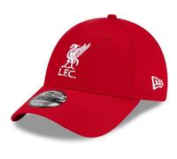 New Era FC Liverpool Sport Cap Men & Women Red One Size, Crown | Officially licensed unisex cap, adjustable, 100% cotton, with logo, for racing fans, optimal fit