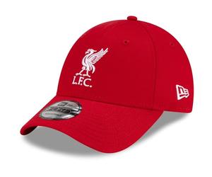 New Era FC Liverpool Sport Cap Men & Women Red One Size, Crown | Officially licensed unisex cap, adjustable, 100% cotton, with logo, for racing fans, optimal fit