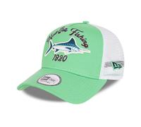 New Era Fishing A-Frame Trucker Cap Green 60112685