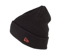 New Era Flag POP Cuff BLKLVR Beanie, Black, OSFA