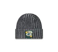 New Era Green Bay Packers NFL Salute to Service 2023 Black Cuff Knit Beanie
