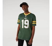 New Era Green Bay Packers Oversize Mesh Jersey T-Shirt Green Unisex Adult