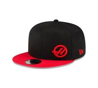 New Era Haas F1 Team 9FIFTY Cap, Black and Red, Flatbrim, Size S/M