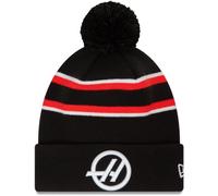 New Era Haas F1 Team Cuff Black Beanie