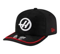 New Era Haas F1 Team, Official 2025 Collection, Camo Design, Team Baseball Cap, Black, Adjustable