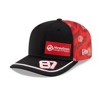 New Era Haas F1 Team, Official 2025 Collection, Oliver Bearman Driver Baseball Cap, Japan Suzuka Special Edition, Adjustable