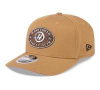 New Era Haas F1 Team, Official 2025 Merchandise, Austin USA GP Special Edition, Team Baseball Cap, 2025 Tan