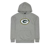 New Era Green Bay Packers Hoody NFL Team Logo Heather Grey - XL