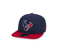 New Era Houston Texans NFL Team Colour Blue Red 9Fifty Original Fit Snapback Cap - One-Size