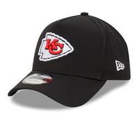 New Era Kansas City Chiefs NFL Evergreen Black 9Forty Adjustable A-Frame Cap