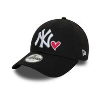 New Era Kids 9Forty Cap - Heart New York Yankees Black - Youth