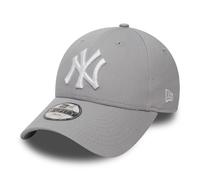 New Era Boy's Kids MLB Basic NY Yankees 9Forty Adjustable Cap, Grey, One Size