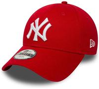 New Era New York Yankees Kids 9forty Adjustable Mlb League Scarlet/White - Youth