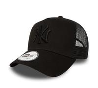 New Era New York Yankees MLB Clean Black 9Forty A-Frame Adjustable Trucker Cap for Kids