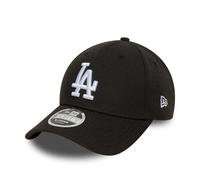 NEW ERA LA DODGERS BASEBALL CAP.9FORTY LOS ANGELES MCROWN BLACK SNAPBACK HAT W26