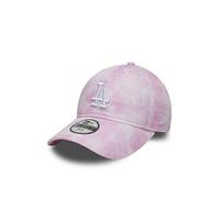 New Era LA Dodgers MLB Tie Dye 9Twenty Baseball Cap, Pink Pink