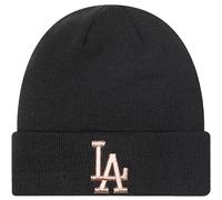 New Era LA Dodgers Outdoor Warm Winter Knitted Cuff Beanie Hat - Black
