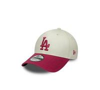 LA Dodgers MLB Side Script Cream 9FORTY Adjustable Cap