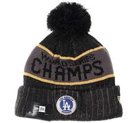 New Era LA Dodgers World Series 2020 Champions Knit Beanie Black/Grey