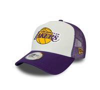 New Era LA Lakers Cap Mens Team Colour Adjustable Trucker A Frame Mesh NBA Cap