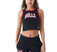 New Era Ladies Crop Tank Top Chicago Bulls black