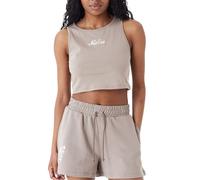 New Era Ladies Cropped Tank Top ash brown
