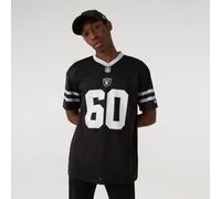 New Era Las Vegas Raiders Oversize Mesh Jersey T-Shirt Black Unisex Adult