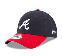 New Era League Essential 39Thirty New England Patriots OTC Cap, Atlanta Braves Navy Red, One Size
