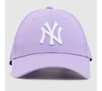 New Era League Essential 9FORTY Cap in Purple & White, Cotton One Size
