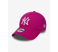 New Era 9 Forty New York Yankees Kids Youth Hi Pink / White