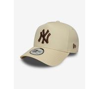 New Era E-Frame Snapback Cap - New York Yankees Beige - One Size