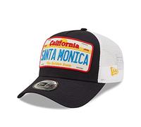 New Era Adjustable A-Frame Trucker Cap - Santa Monica Navy