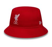 New Era Liverpool Football Club, Official Merchandise, Core Logo Bucket Hat, Red, White