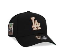 New Era Los Angeles Dodgers 60th Anniversary Throwback Edition A Frame Snapback Cap, black, One Size