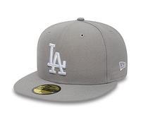 New Era Los Angeles Dodgers Cap Mlb Basic Grey/White - 6 7/8-55cm