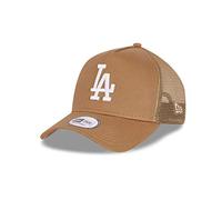 New Era Los Angeles Dodgers Cap Trucker Kappe Tonal Mesh Basecap MLB Baseball Beige - One-Size