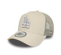 New Era Los Angeles Dodgers Cord A-Frame Trucker Cap Beige